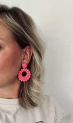 Viv - oorbellen latte