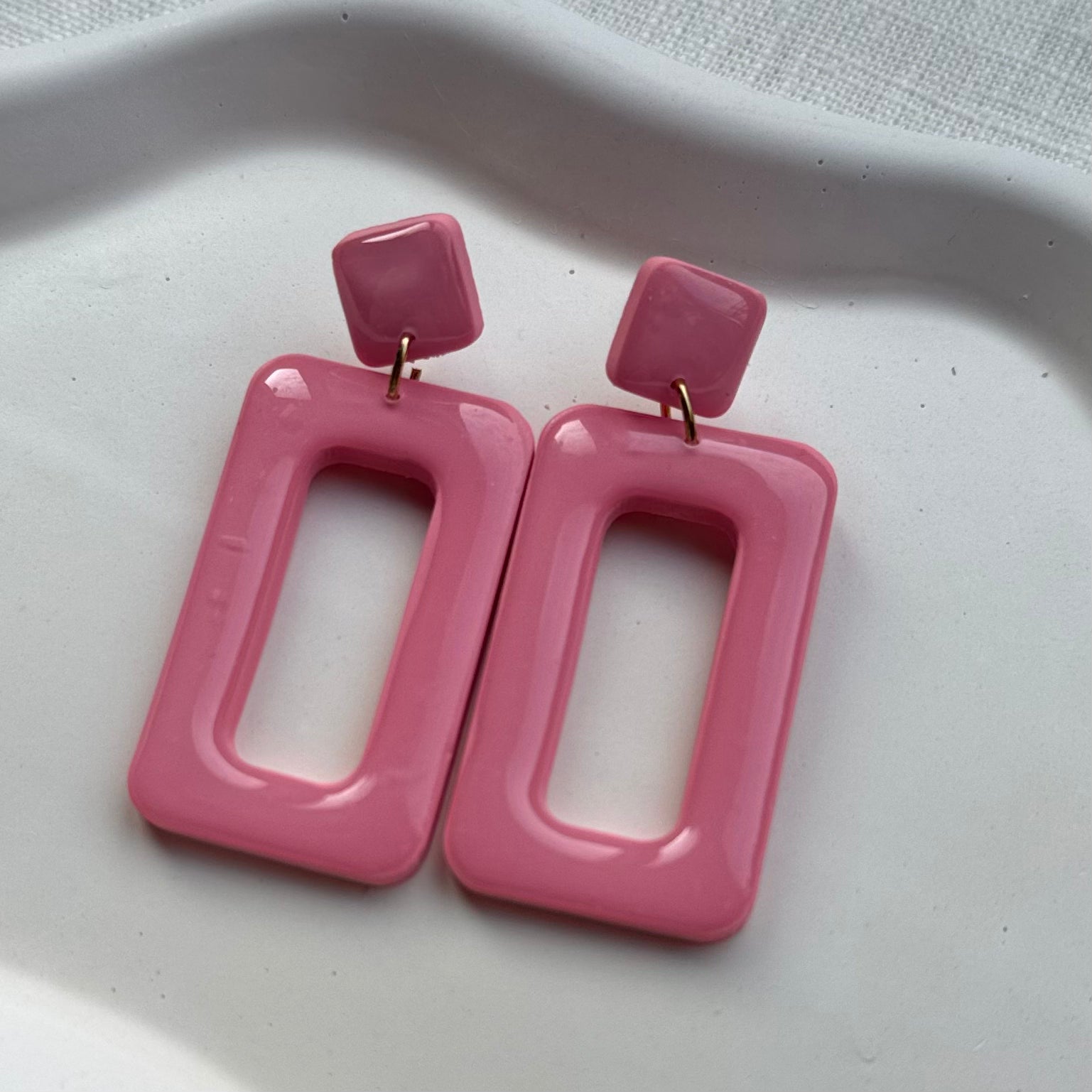 Viola - oorbellen roze