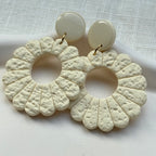 Viv - oorbellen butter yellow