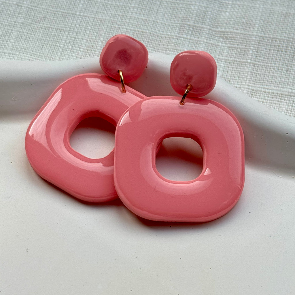 Julia - oorbellen blush