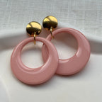 June - Oorbellen light salmon