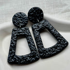 Nora - oorbellen zwart