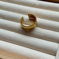 Ring - Goud met ribbel