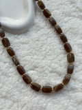 Kralenketting - bruin