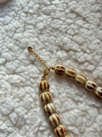 Kralenketting - Latte beige