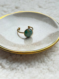Ring - Goud met Turquise steen