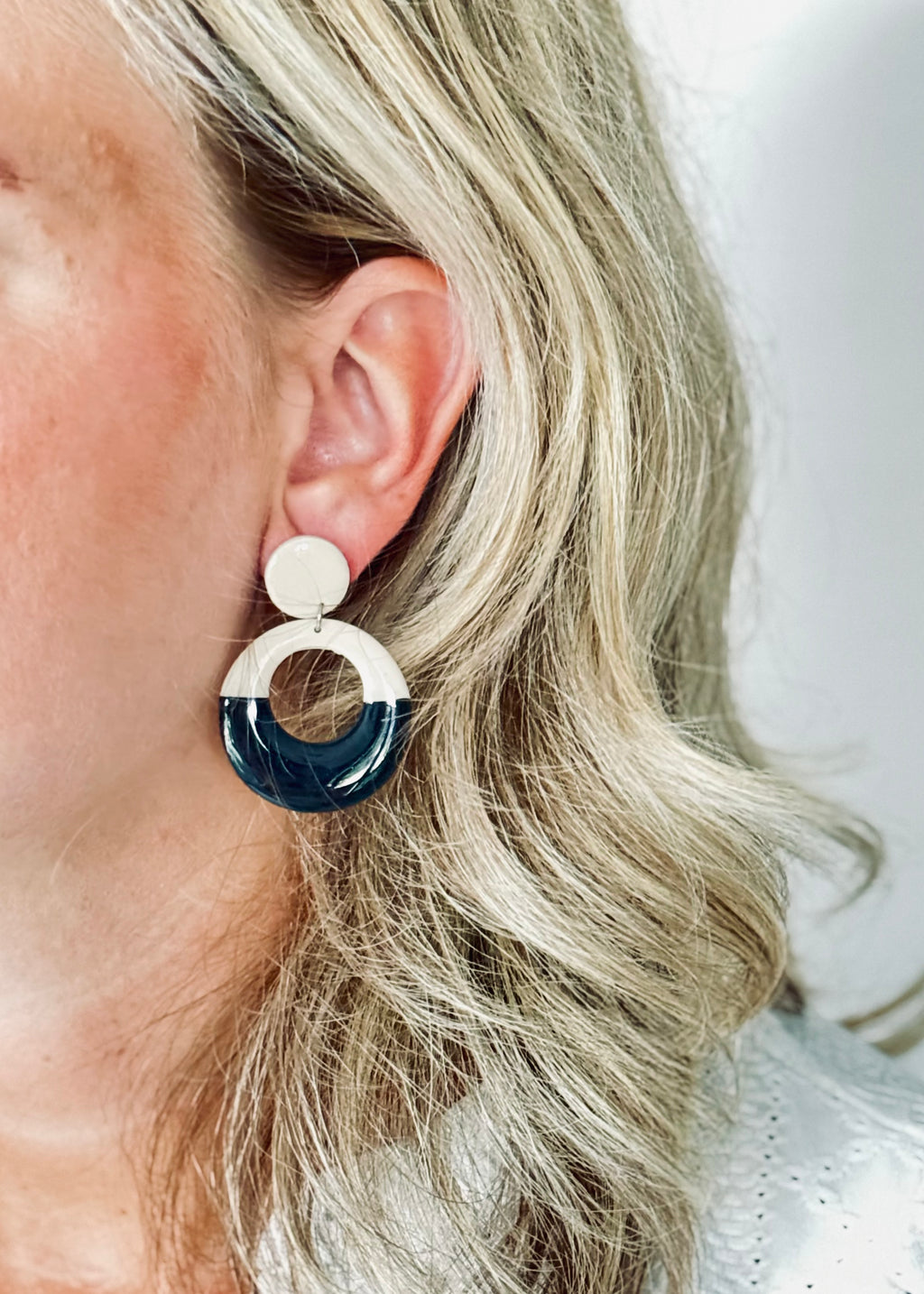 Eva - Oorbellen roestbruin