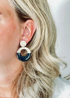 Eva - Oorbellen roestbruin