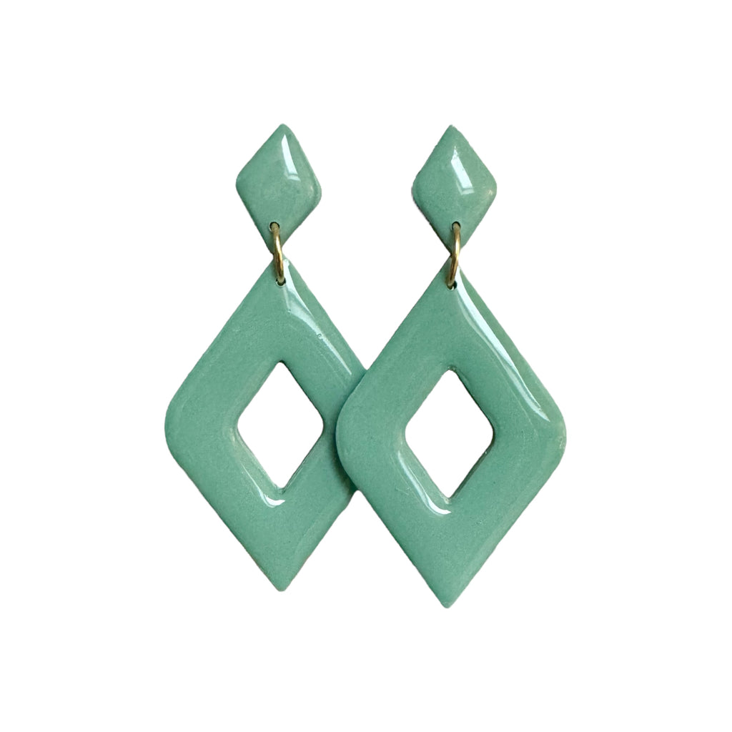 Laura - Oorbellen light turkuoise