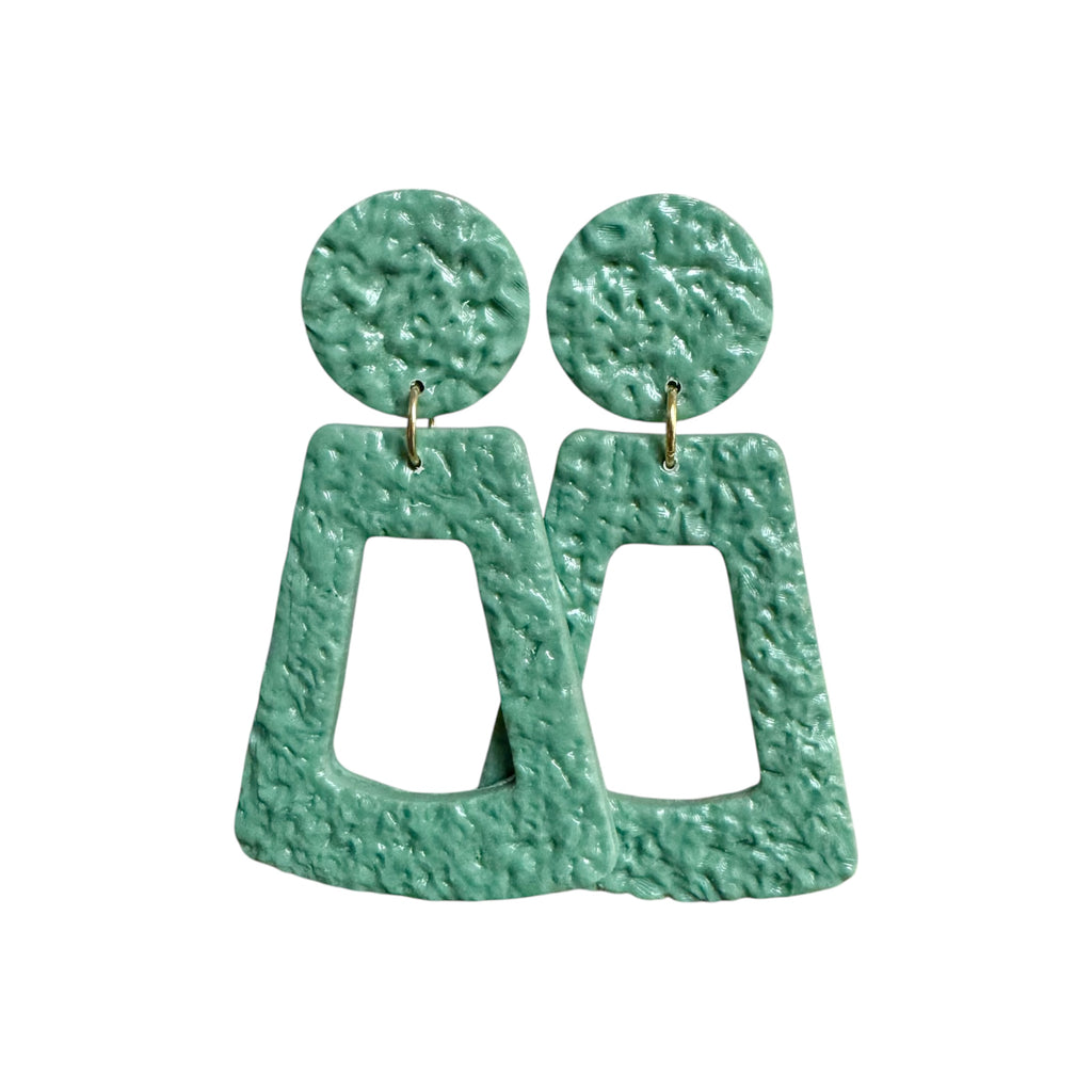 Nora - oorbellen turkuoise