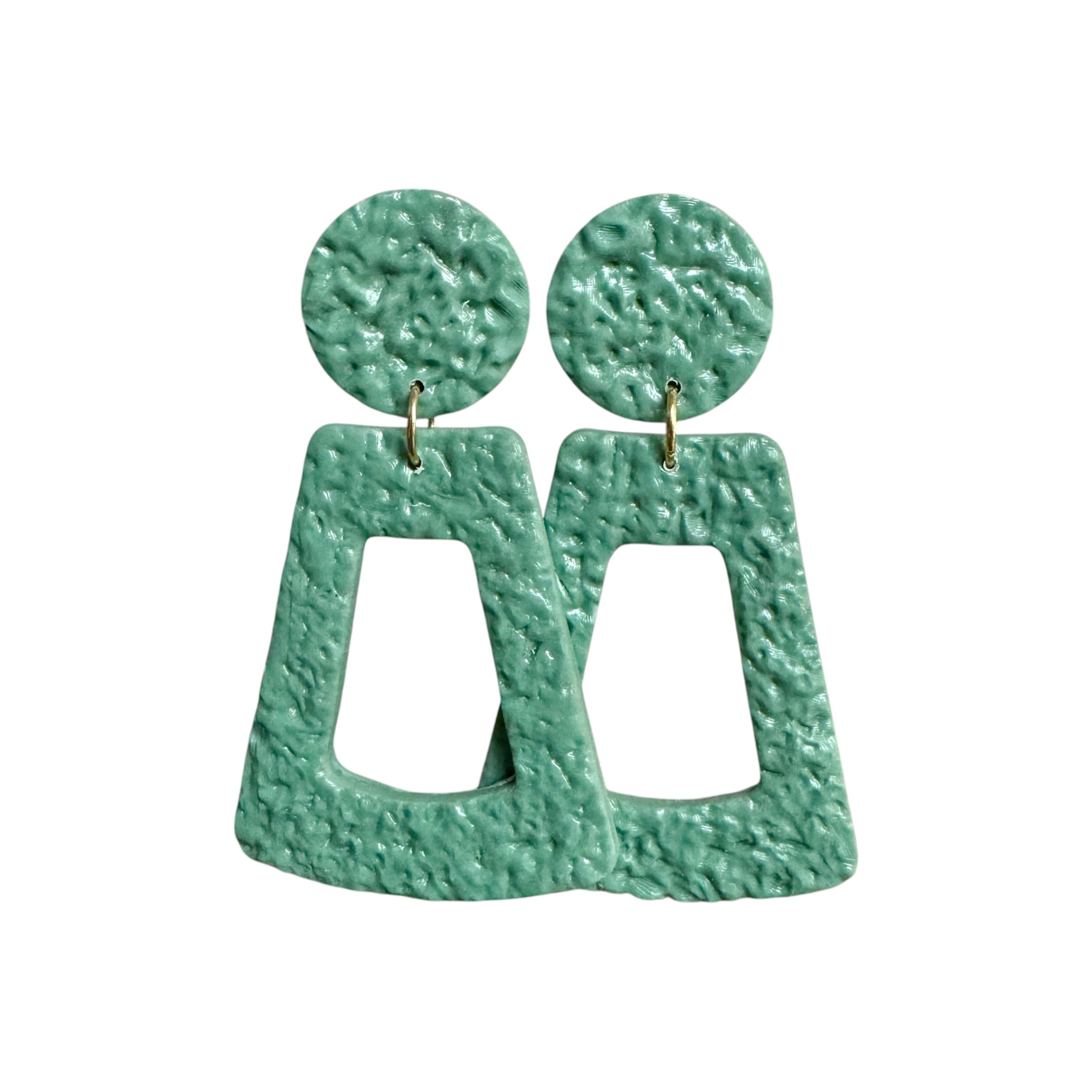 Nora - oorbellen turkuoise