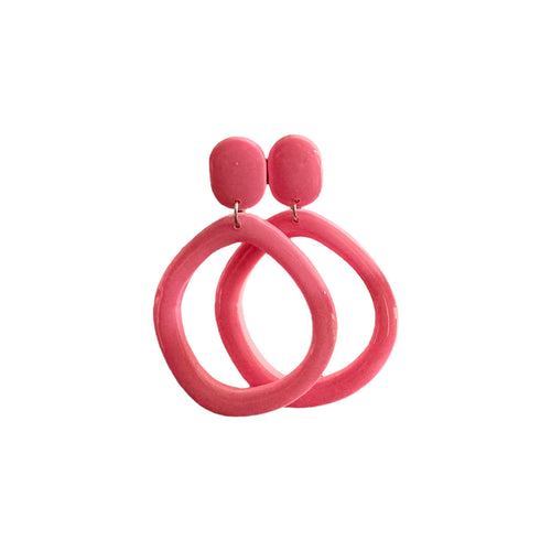 Bella - Oorbellen rose